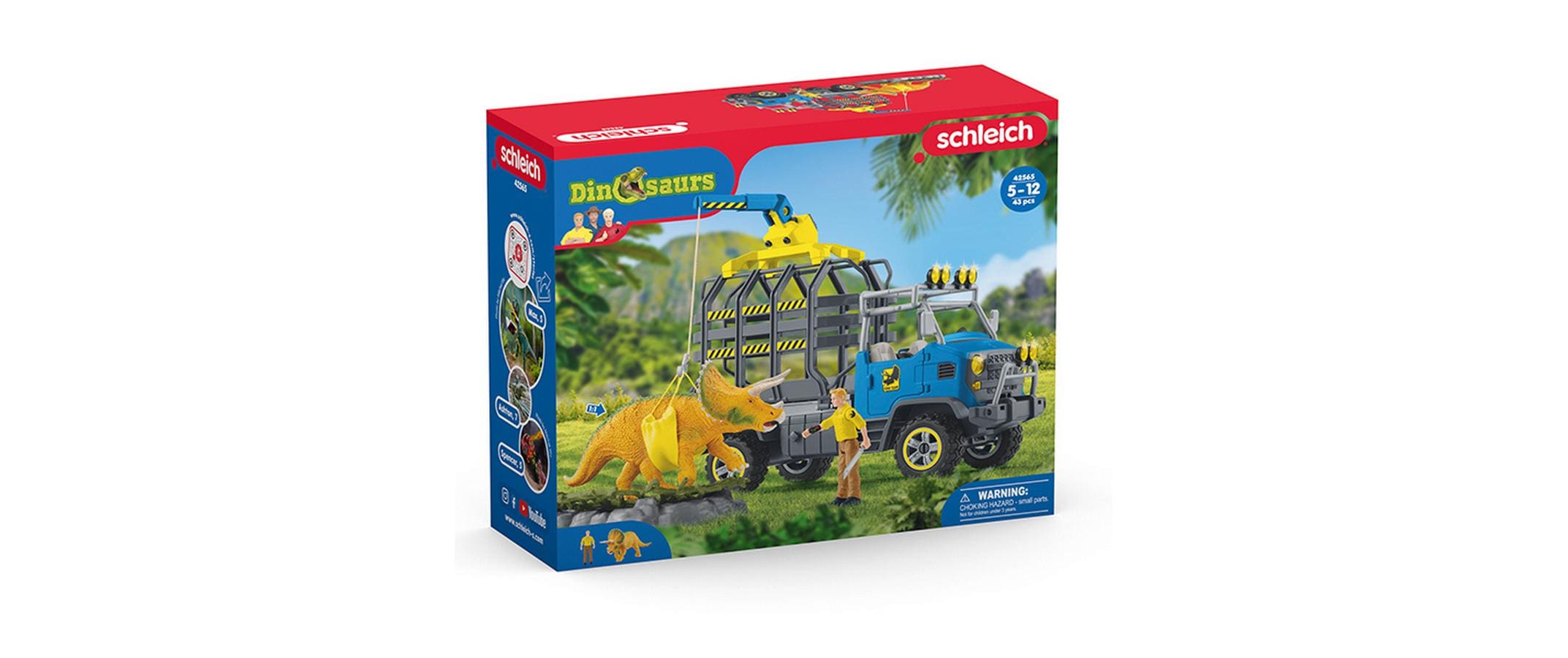 Spielfigurenset Dinosaurs Dinosaurier Truck MissionSpielset zur Themenwelt Dinosaurs