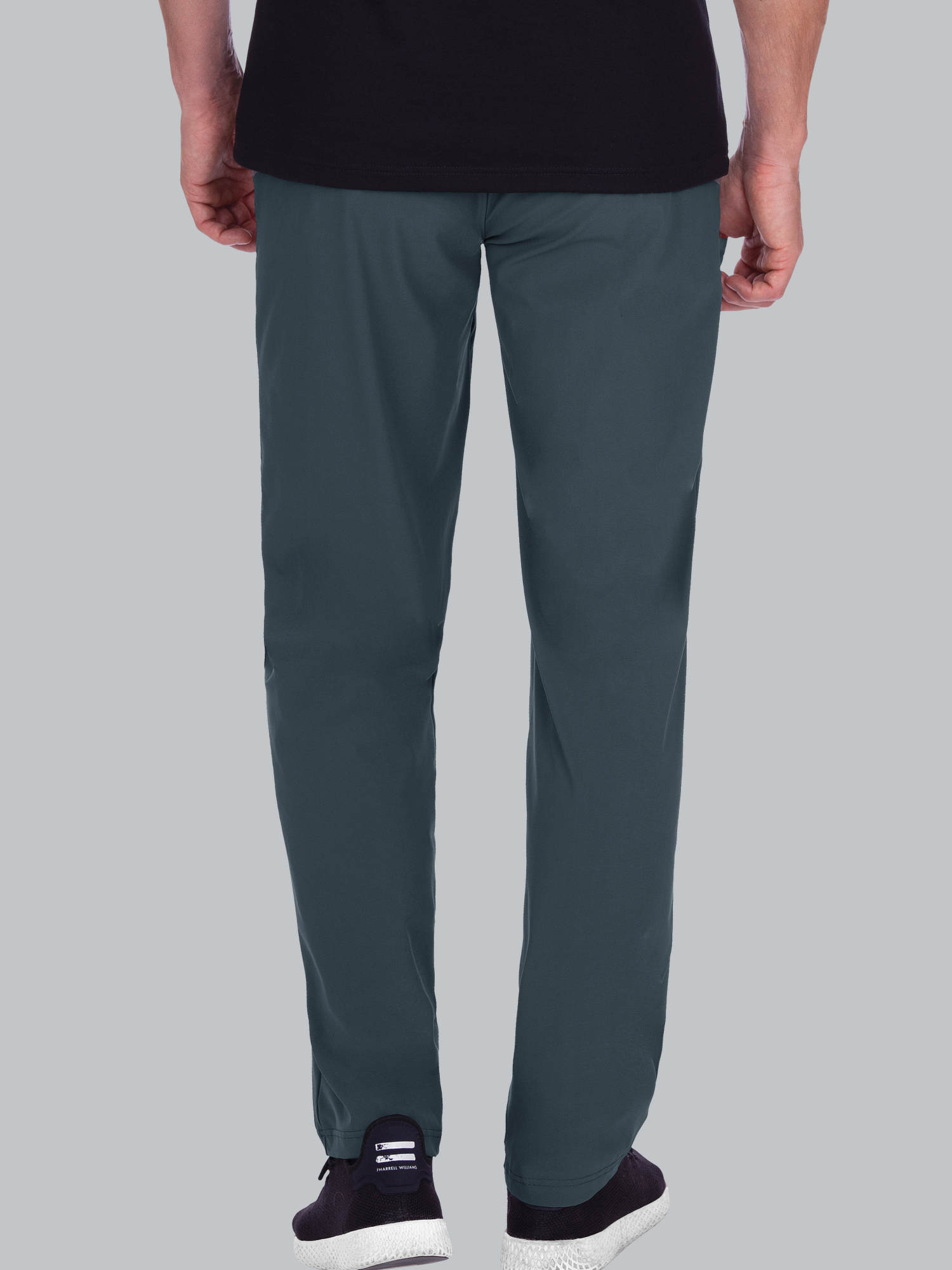 Freizeithose mit elastischer Kordel Anthrazit