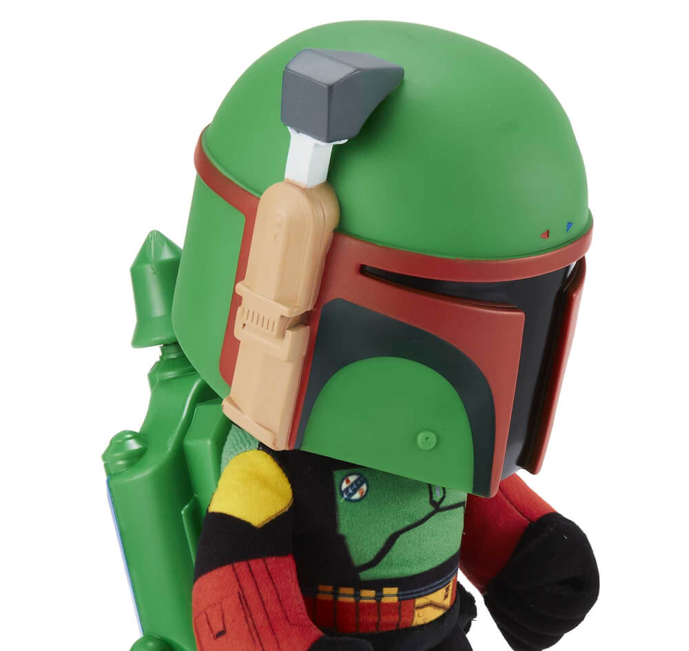 Mattel HHW55 Star Wars Boba Fett Funktionsplüsch (ca. 30 cm)