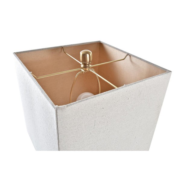Lampe de bureau beige doré 220 v 50 w (28 x 28 x 76 cm)