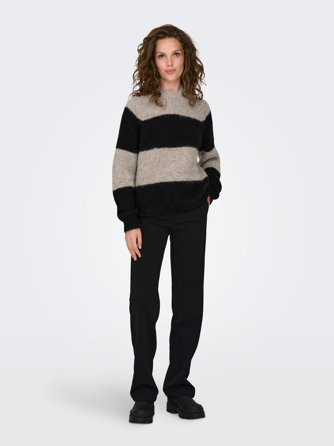JDYZOEY Strickpullover Chateau Gray