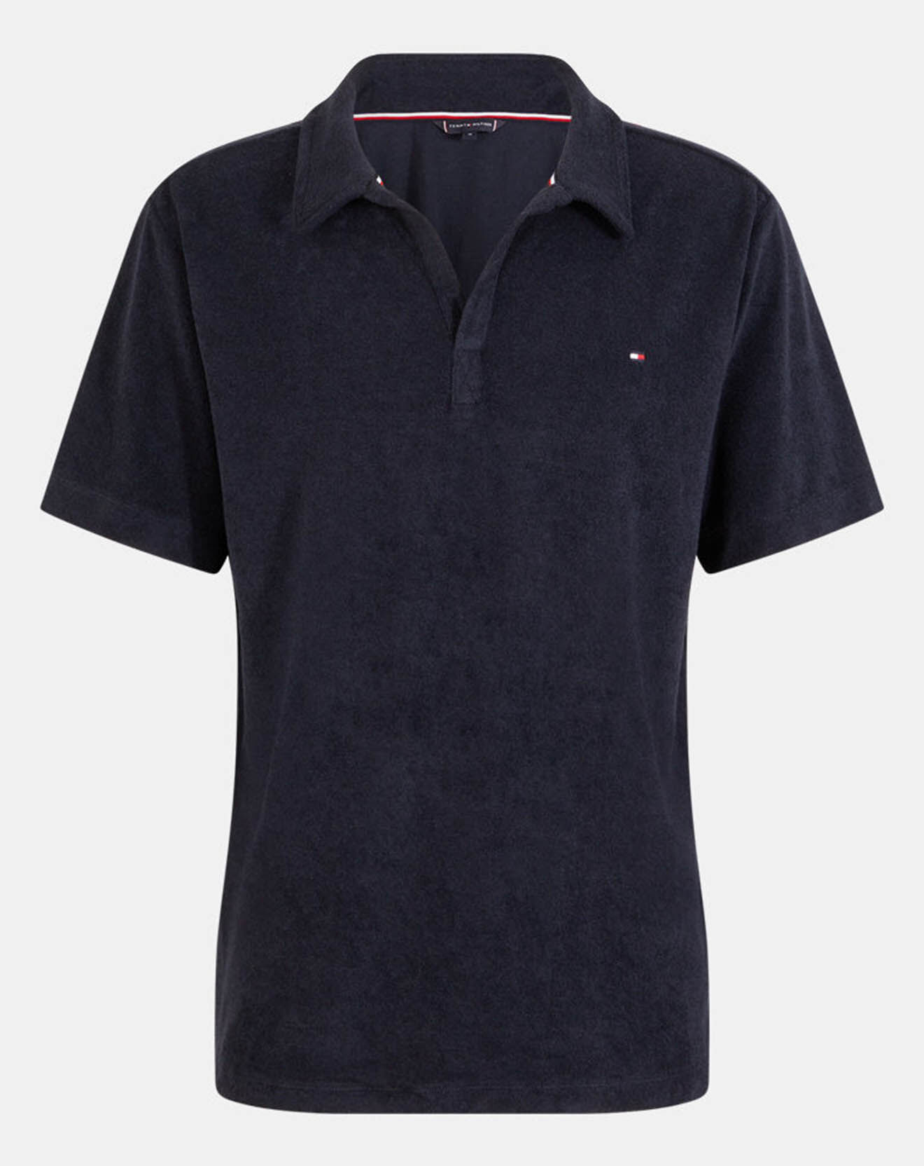Tommy Hilfiger Polo en éponge bleu marine