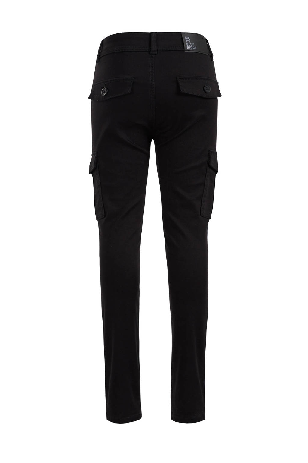 WE Fashion super skinny cargobroek zwart 28 inch