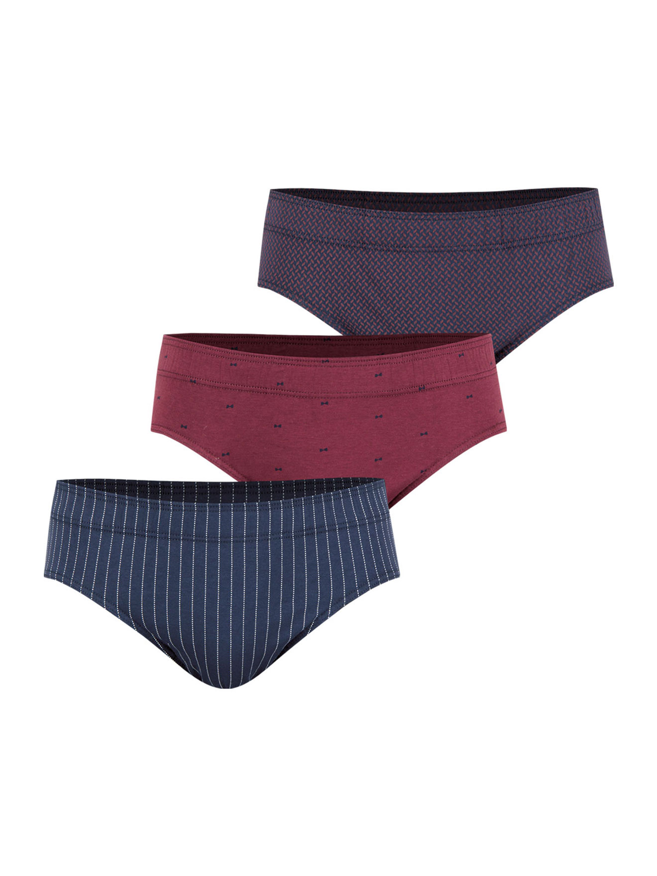 Lot de 3 slips homme Trio Fantaisie