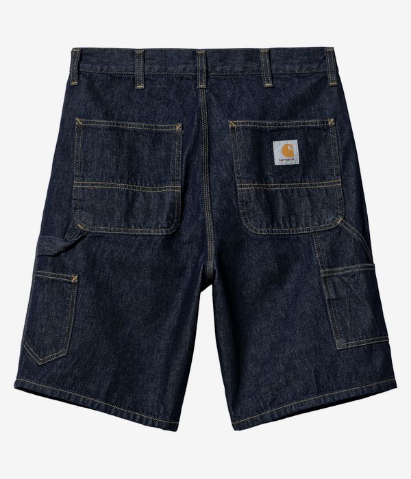 Carhartt WIP Single Knee Smith Shorts (blue rinsed)