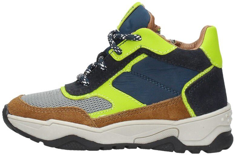 Keq Veterschoenen Hoog cognac