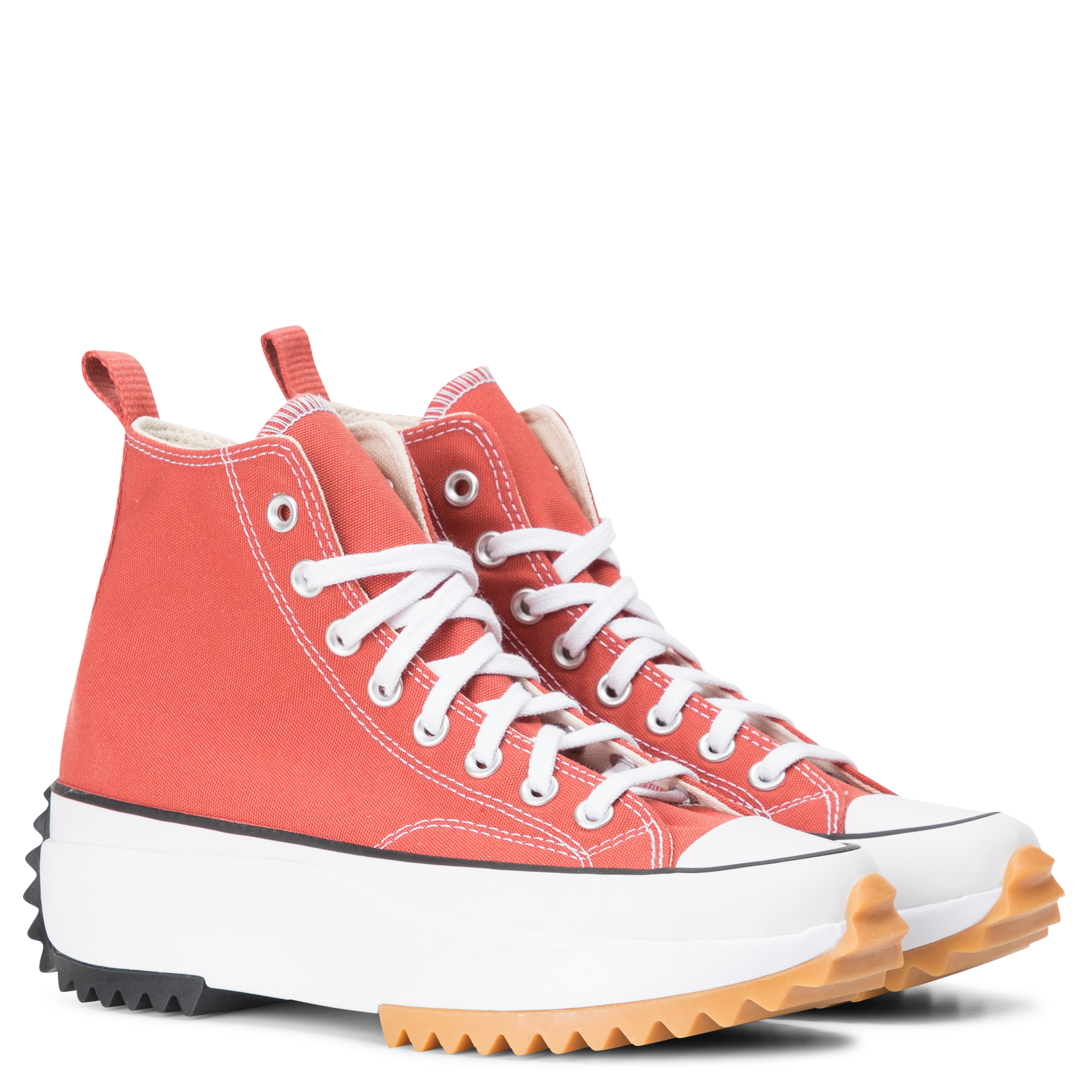 RUN STAR HIKE HI - Baskets montantes en toile | Rouge