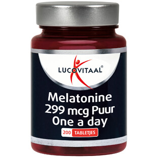 Lucovitaal Melatonine Puur 299mcg Tabletten 200TB