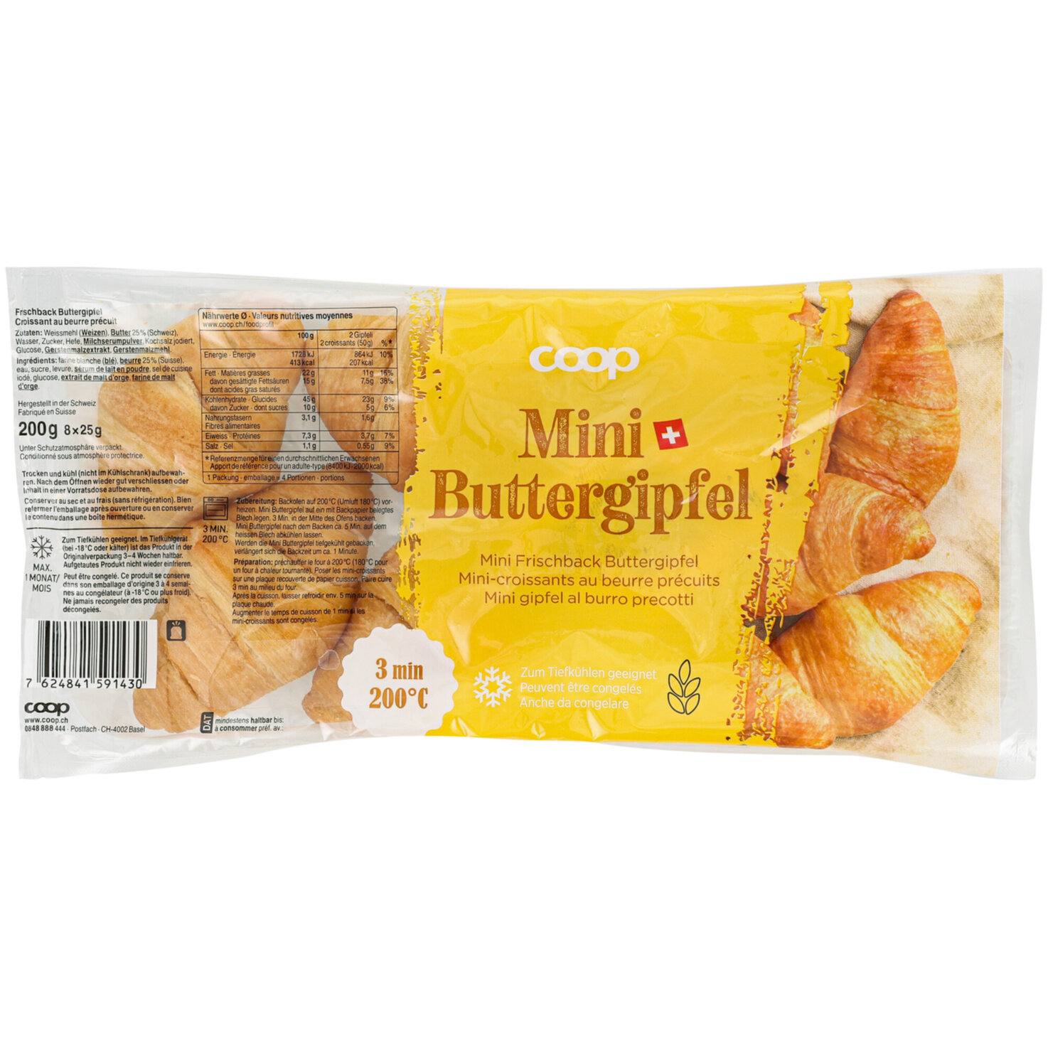 Frischback Butter-Gipfeli Mini