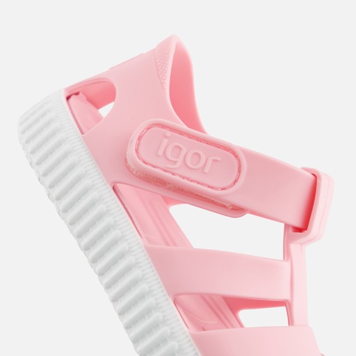 Igor Nico Watersandalen roze Rubber