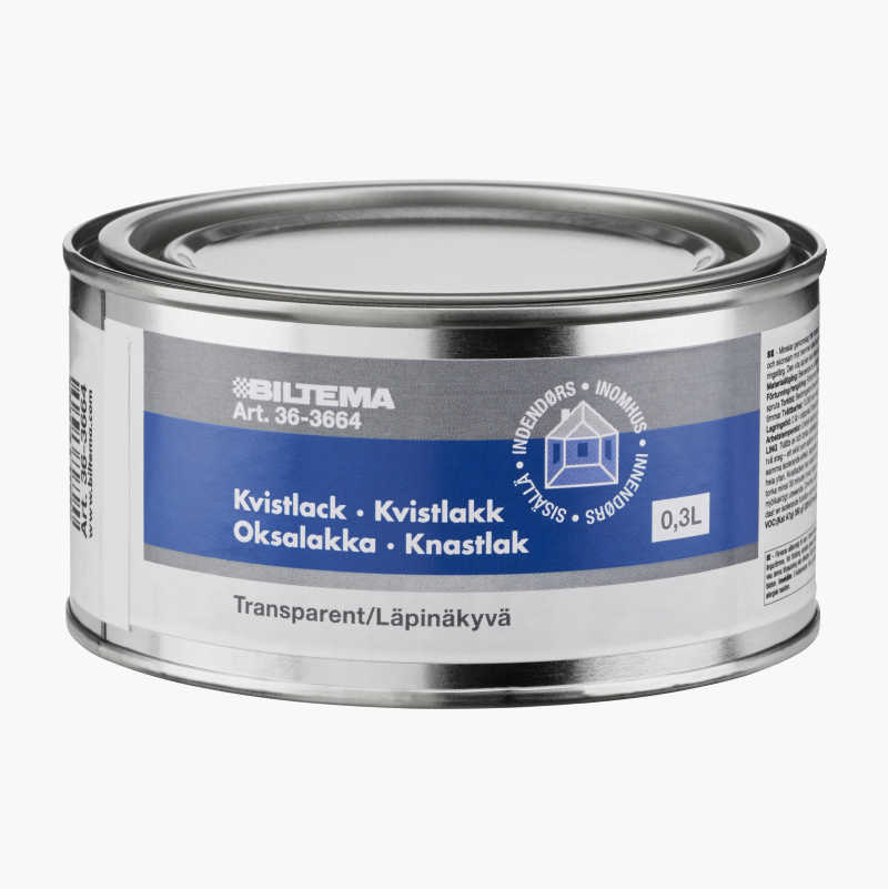 Kvistlakk, hvit, 300 ml
