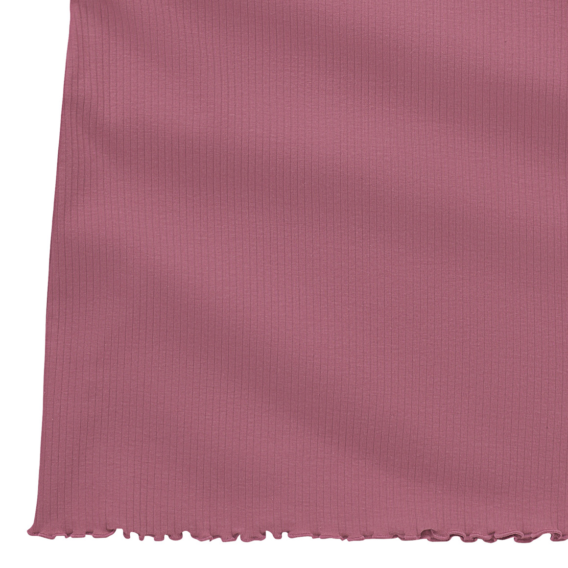 Topolino Mädchen T-Shirt mit Ripp-Struktur himbeer