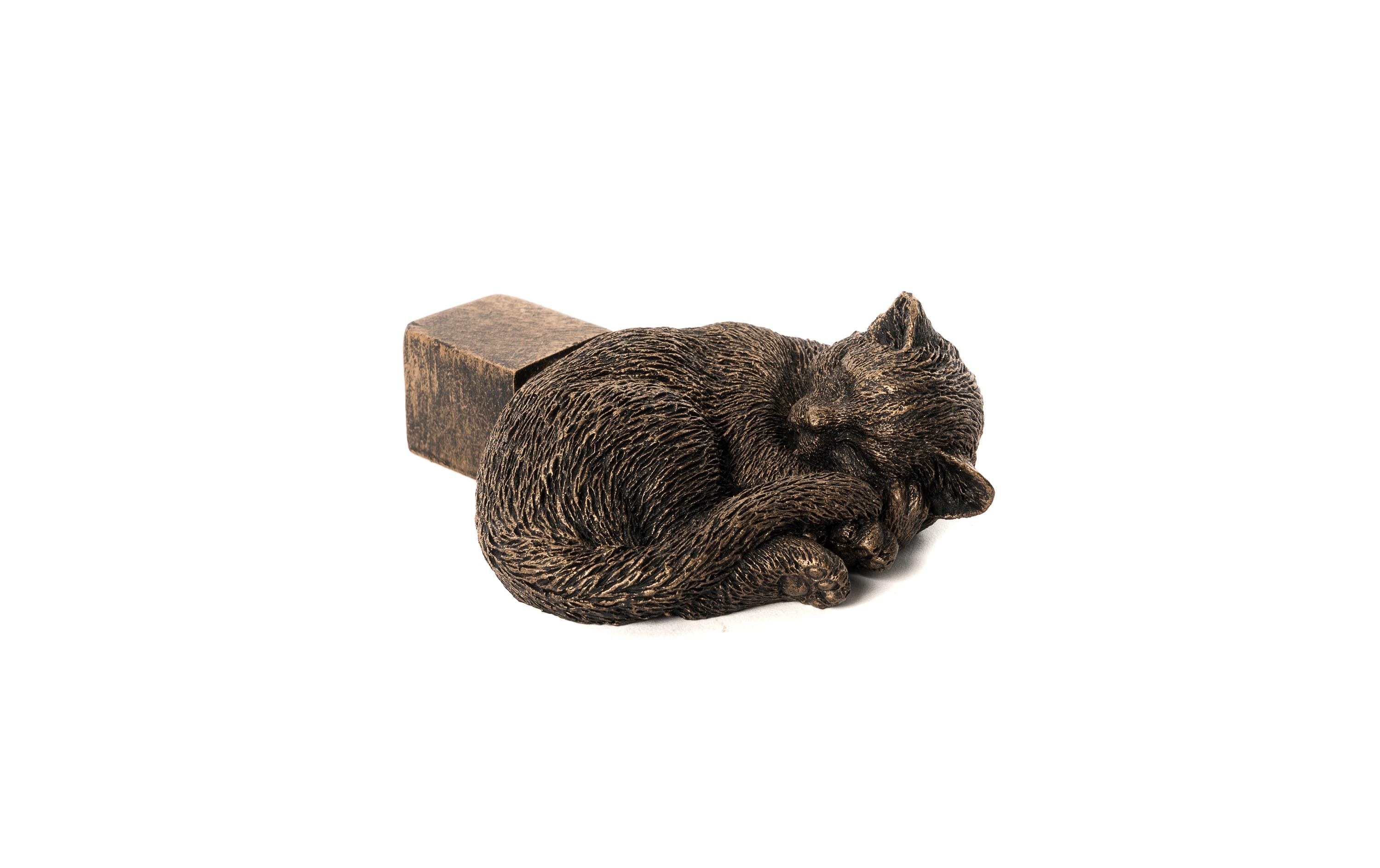 Pflanzentopffüsse Potty Feet Schlafende Katze, 3er SetBlumentopffuss