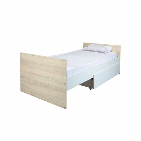Lit combiné évolutif 60x120 EDEN Bois/Blanc - BEBE9 CREATION