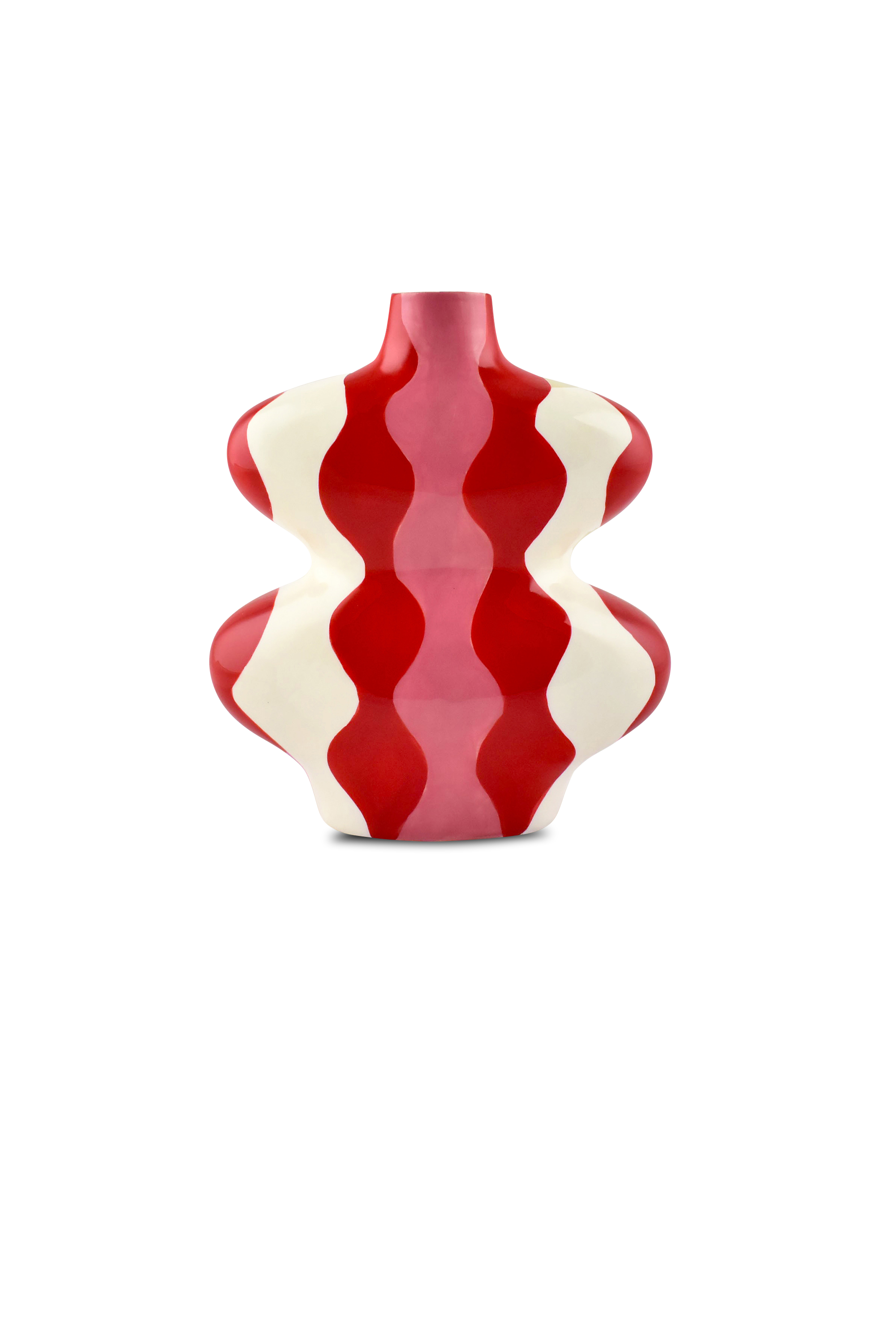 QUE RICO Vase Vase JULIA - MAROON MADNESS Multicolore