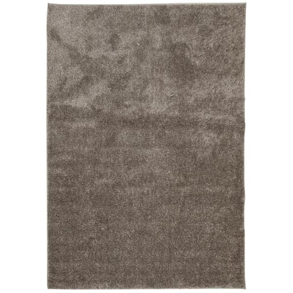 vidaXL Teppe ISTAN med lang luv skinnende utseende grå 160x230 cm
