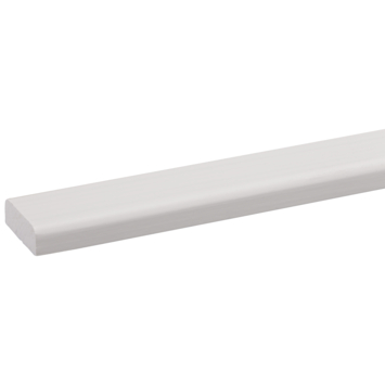 Koplat recht grenen gegrond 12x34 mm 270 cm