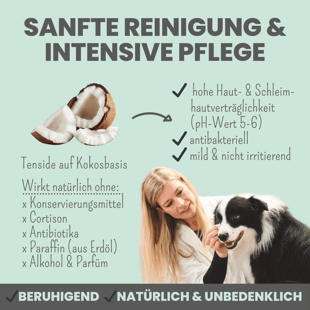 noms+ 2-in-1 Augenfein Reinigung & Pflege mit kolloiadlem Silber für Hunde & Katzen
