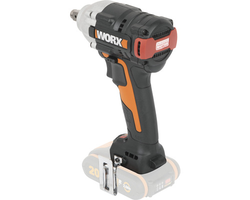 WORX Nitro 20V 300Nm snoerloze slagmoersleutel WX272.9, borstelloze motor + GRATIS bonusartikel 20V accu WA3644 (4,0Ah)