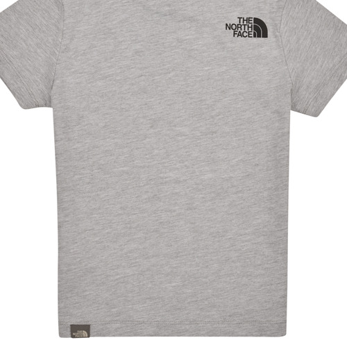 The North Face - BOYS S/S EASY TEE - Gris clair