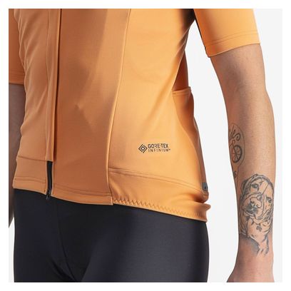 Maillot Manches Courtes Femme Castelli Gabba RoS 2 Orange/Khaki - Produit Reconditionné