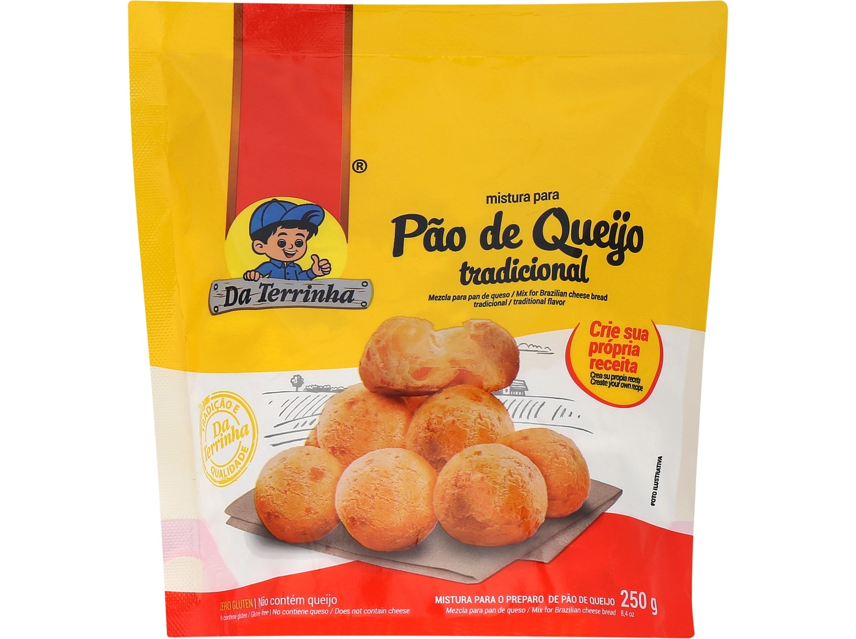 PÃO DE QUEIJO DA TERRINHA 250G