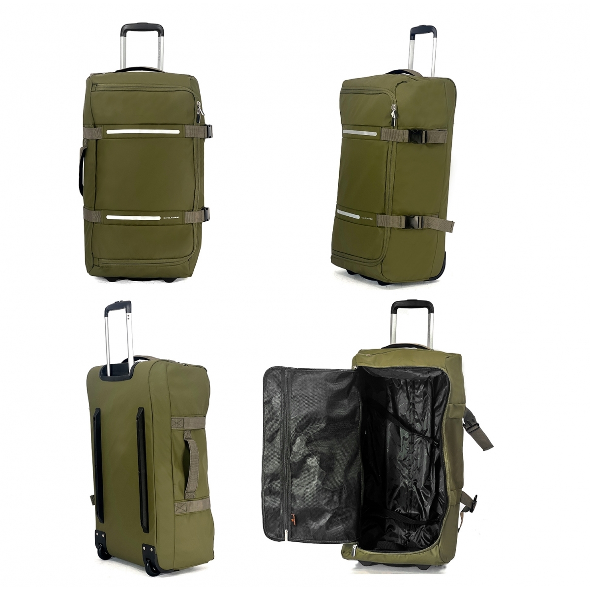 David Jones Sac de voyage avec roulettes 80L David Jones polyester taille L 72.5cm