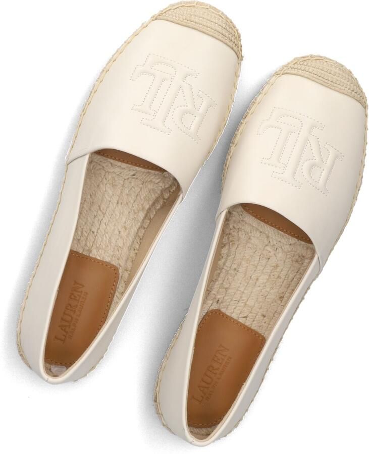 LAUREN RALPH LAUREN Espadrilles Dames Cameryn Lg 2 Maat: 37 Materiaal: Leer Kleur: Beige