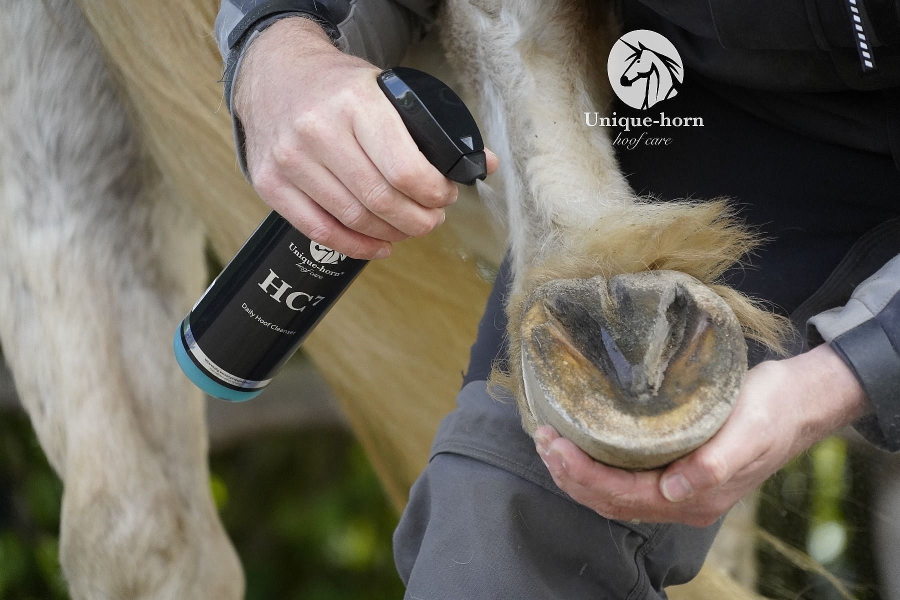Unique-Horn Hoof Care HC7 Daily Hoof Cleanser Paard | 500 ml | 12455.1