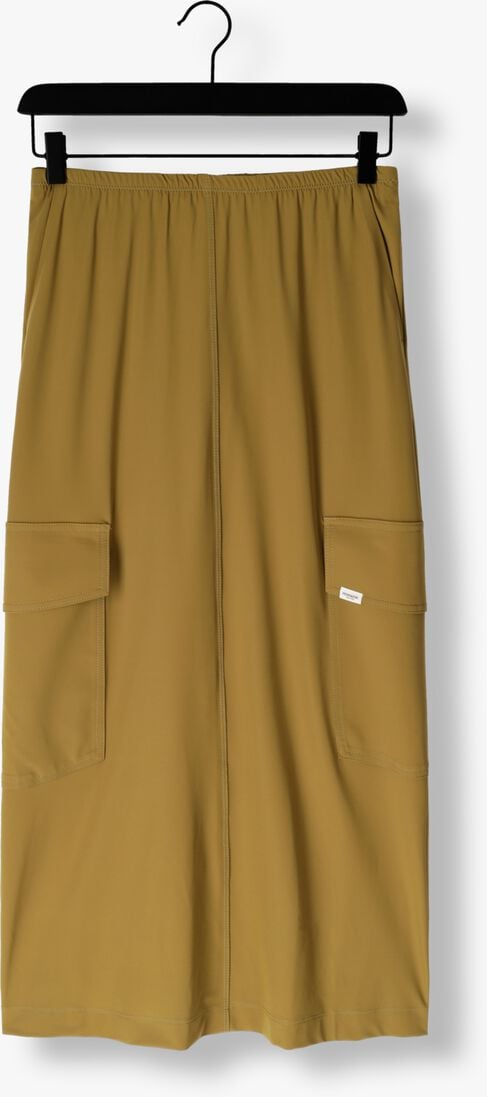 khaki penn & ink midirok skirt