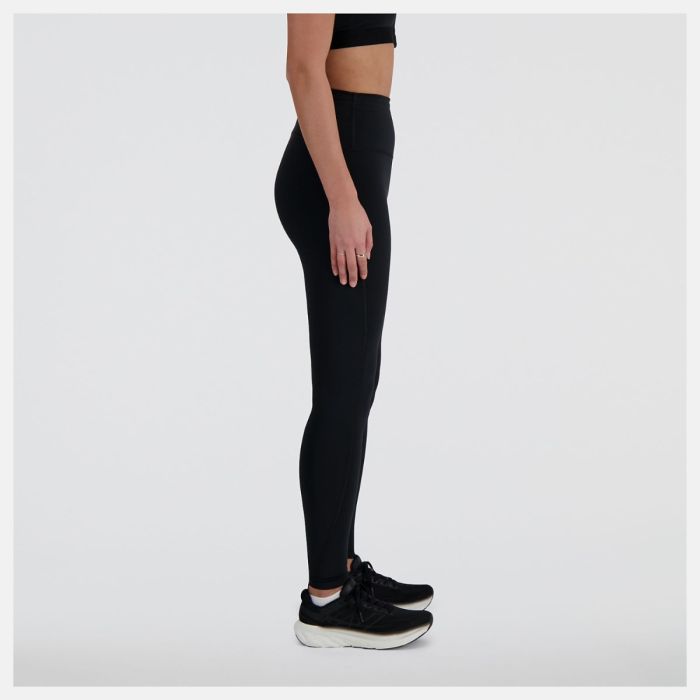 New Balance Dame Lange tights Athletics Sleek 27 Inch High Rise Legging Sort