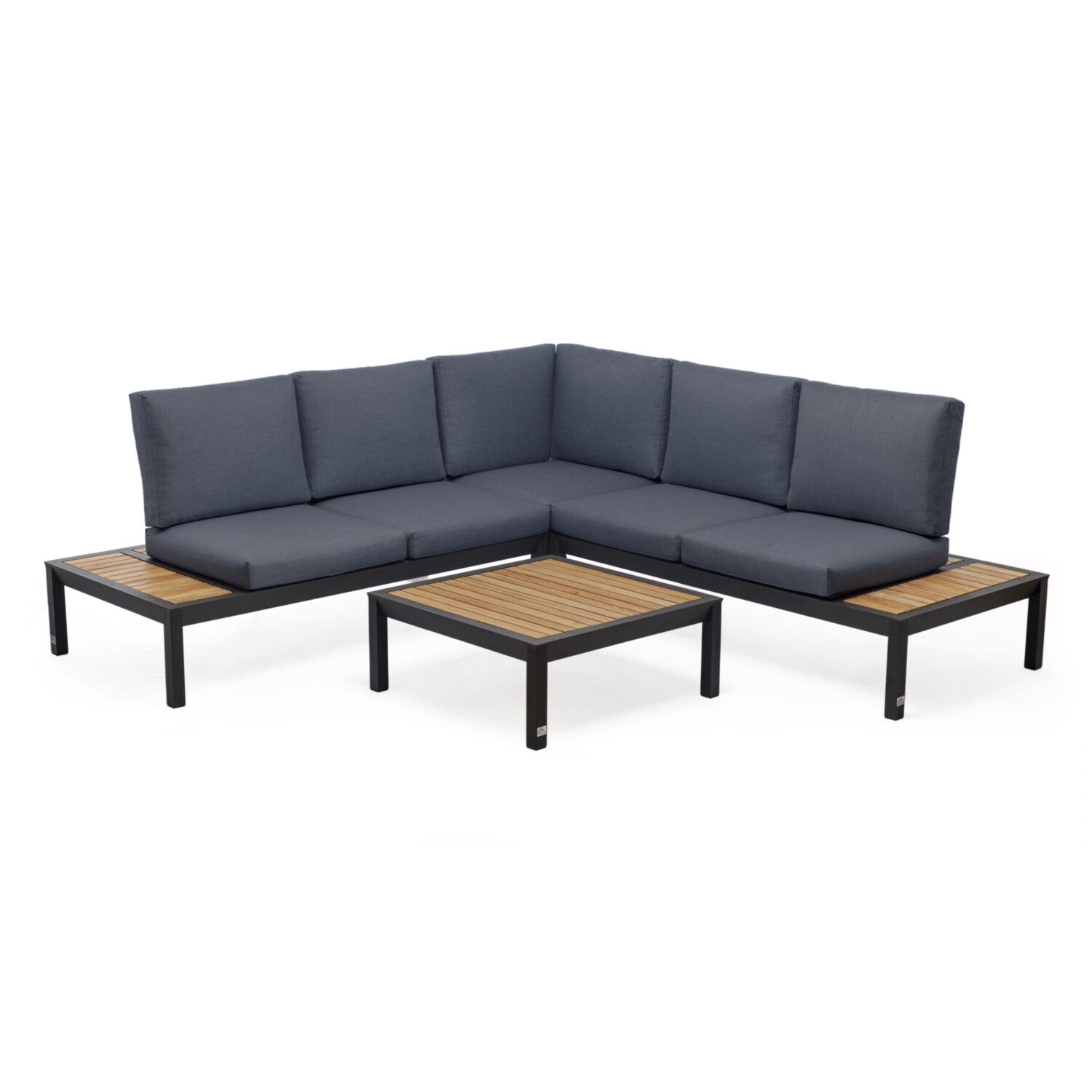 Eck-Lounge Plattform 4-teilig