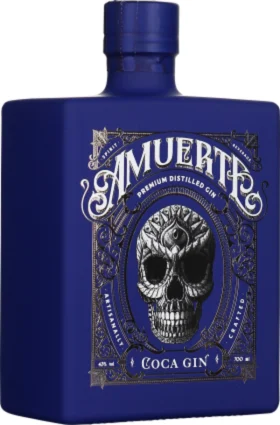 AMUERTE COCA LEAF BLUE GIN 70CL