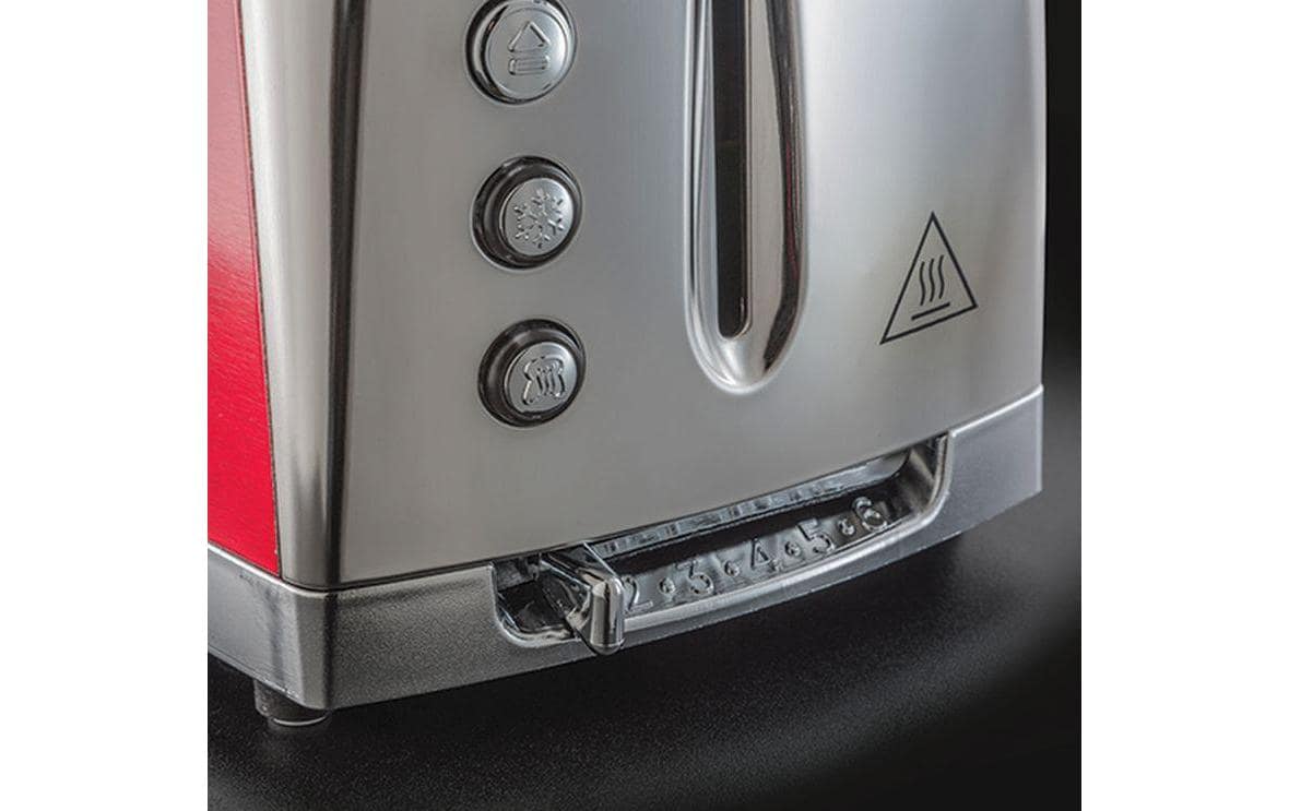 Toaster Luna Solar RotKlassischer Toaster, Rot