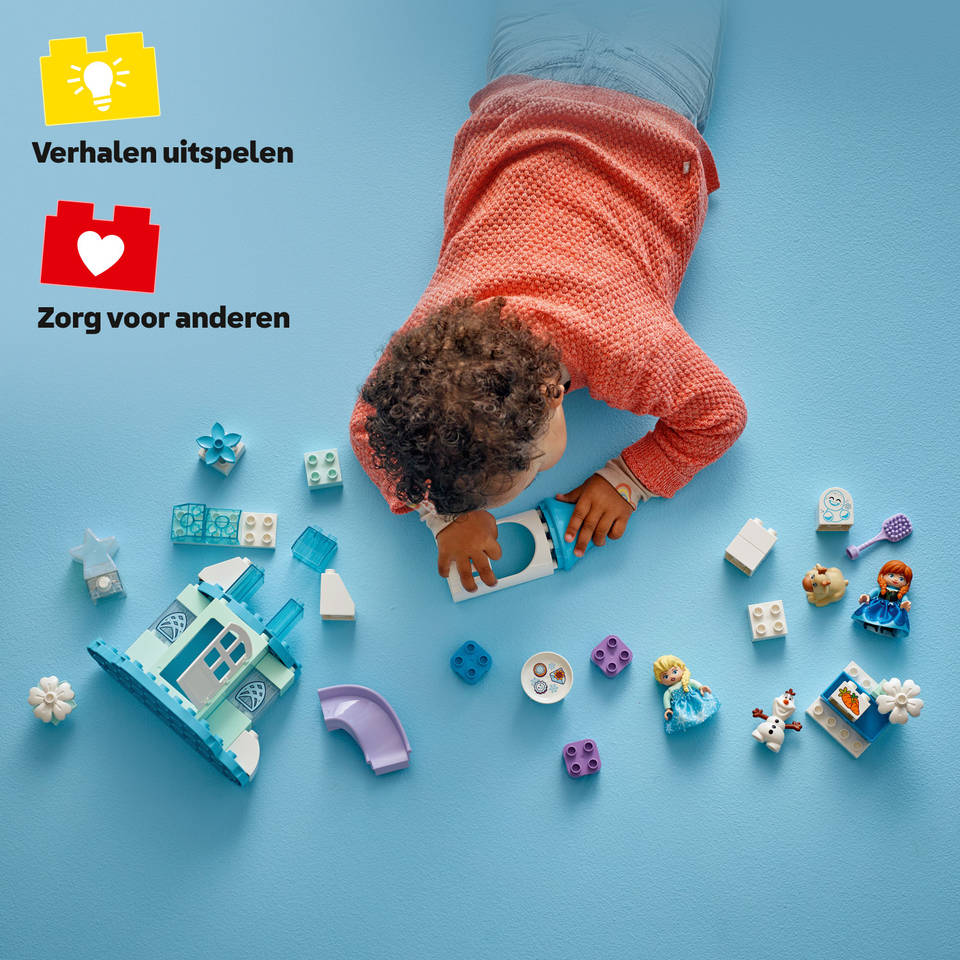LEGO DUPLO Anna en Elsa's Frozen kasteelfeest 10455