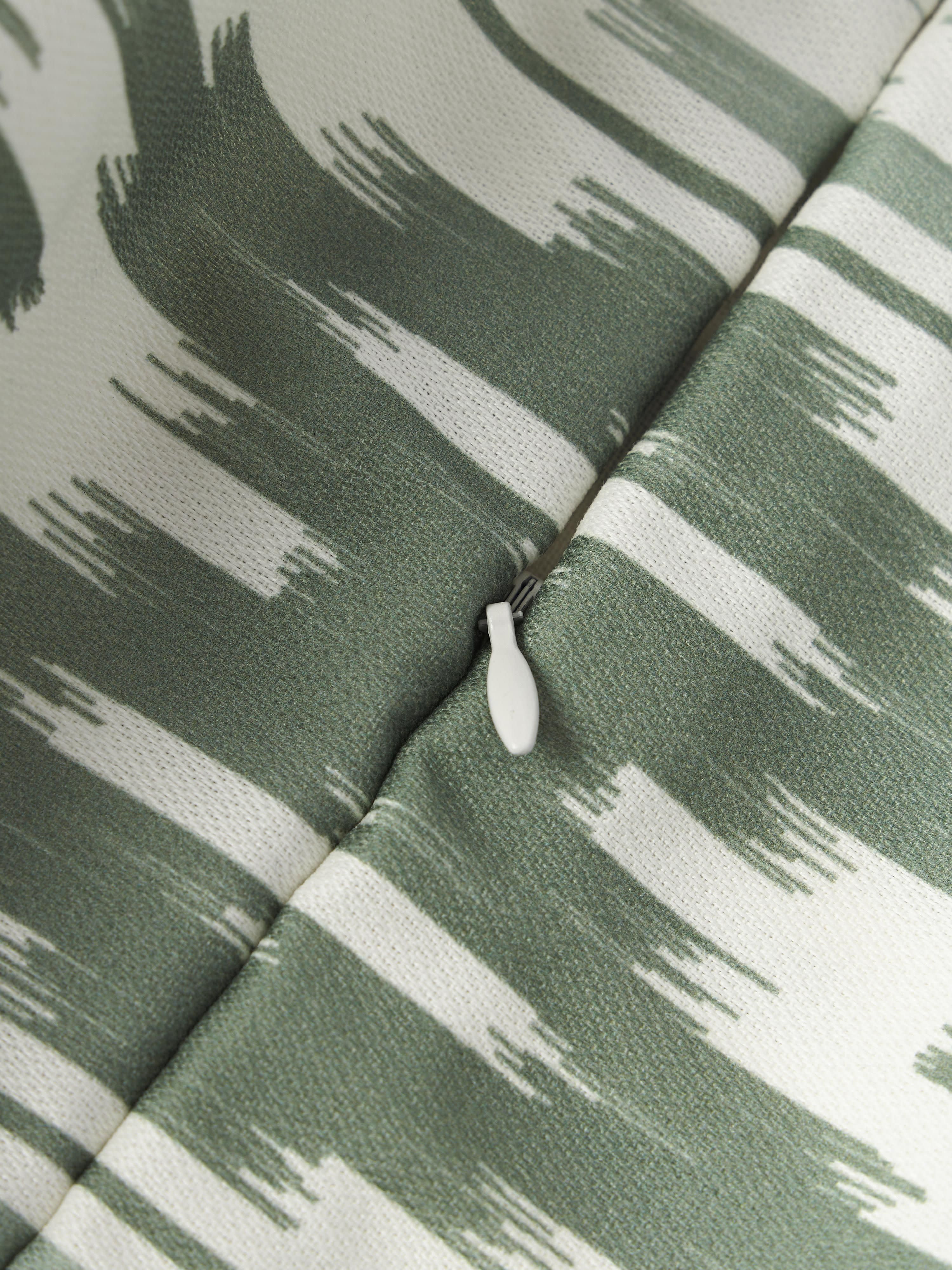 Outdoor stoelkussen Maillot met Ikat patroon