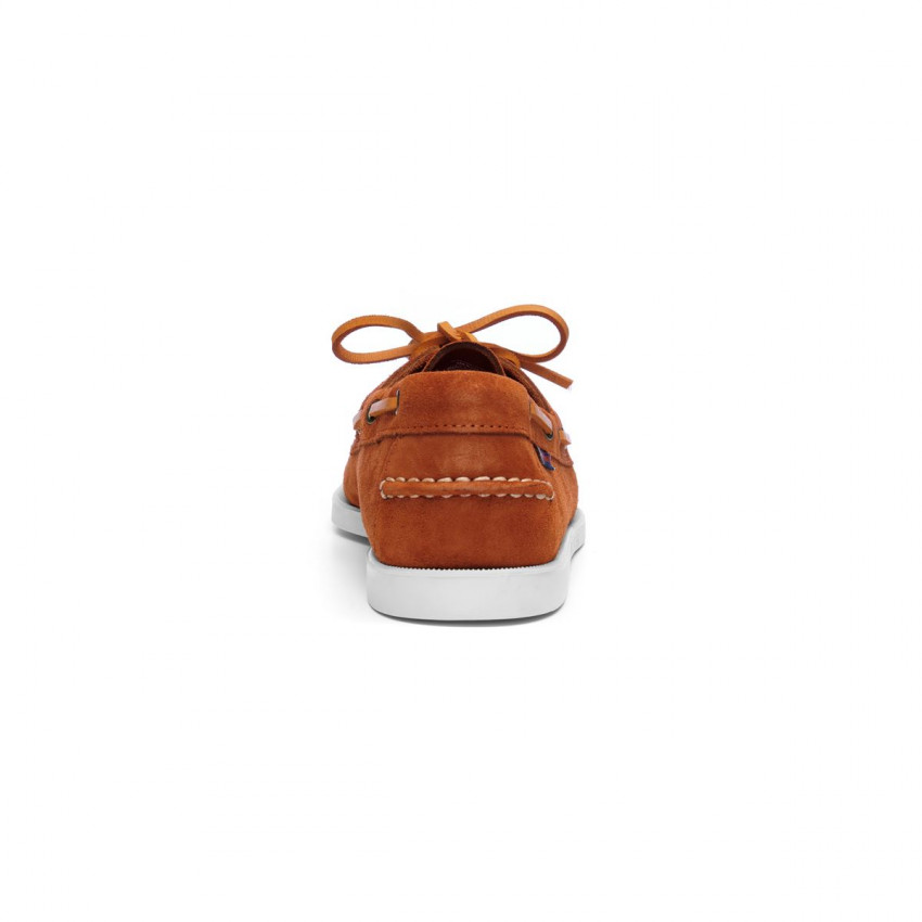 DOCKSIDES PORTLAND FLESH OUT Brandy-Chaussures bateau pour homme en suede Portland