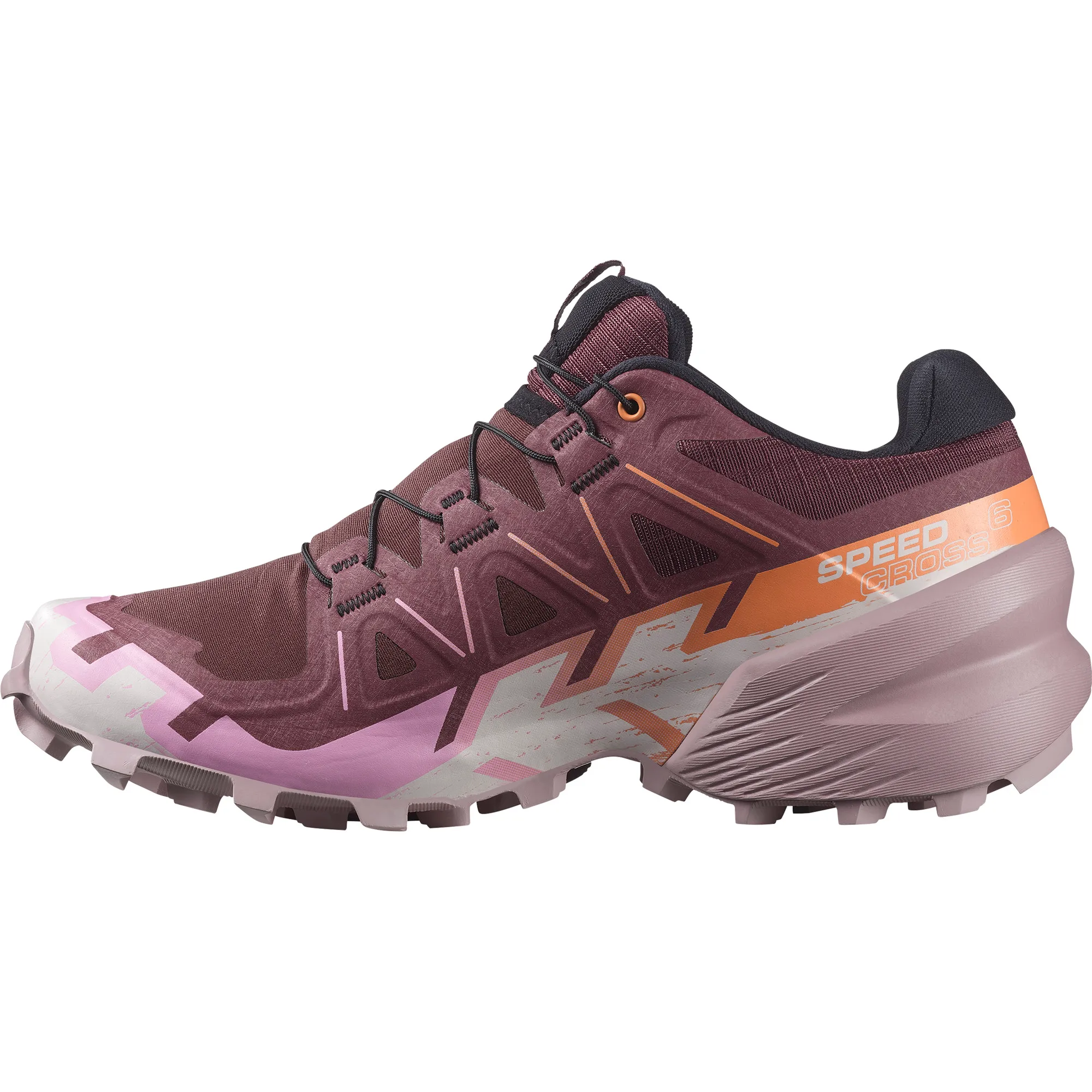 Salomon Women's Speedcross 6 Catawba Grape/Papaya/Deauville Mauve