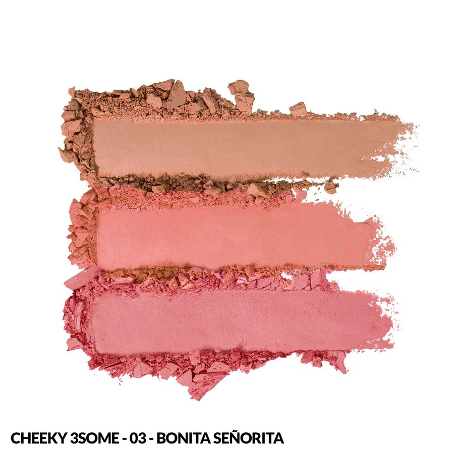 KimChi Chic Cheeky Threesome Blush Palette Bonita Señorita 13,5g