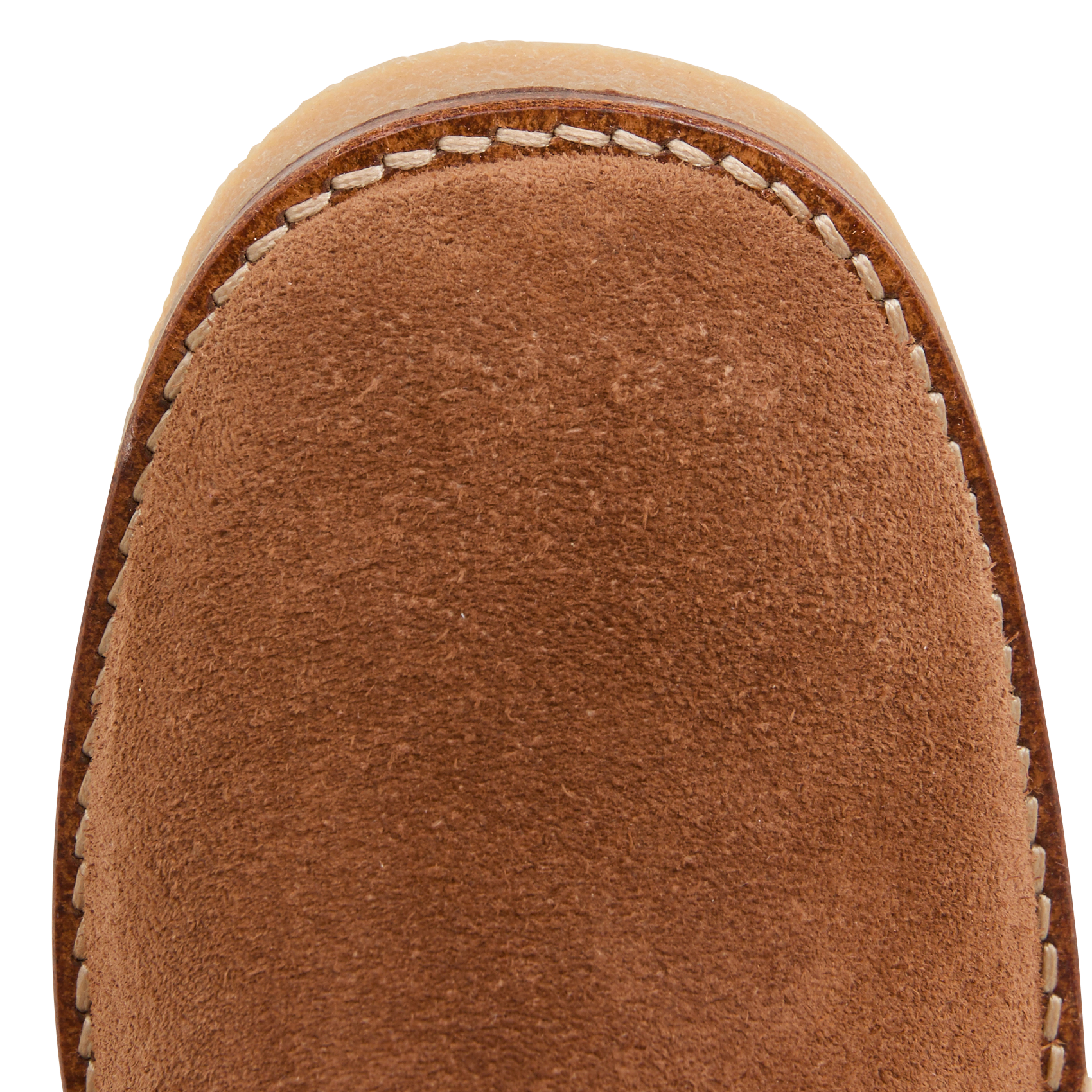Bottines à talons haut en cuir velours | Marron