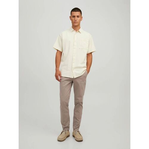 Jack & Jones - 12184901 MARCO JJFRED-OXFORD TAN Marrón