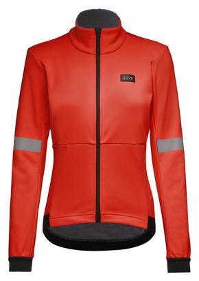 Veste Manches Longues Femme Gore Wear Wear Tempest Rouge