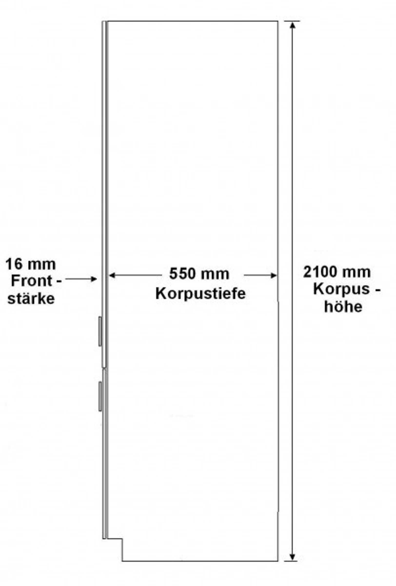 Küche Eiche Artisan Weiß 230 + 120 Küchenzeile Hochglanz Küchenblock Einbauküche