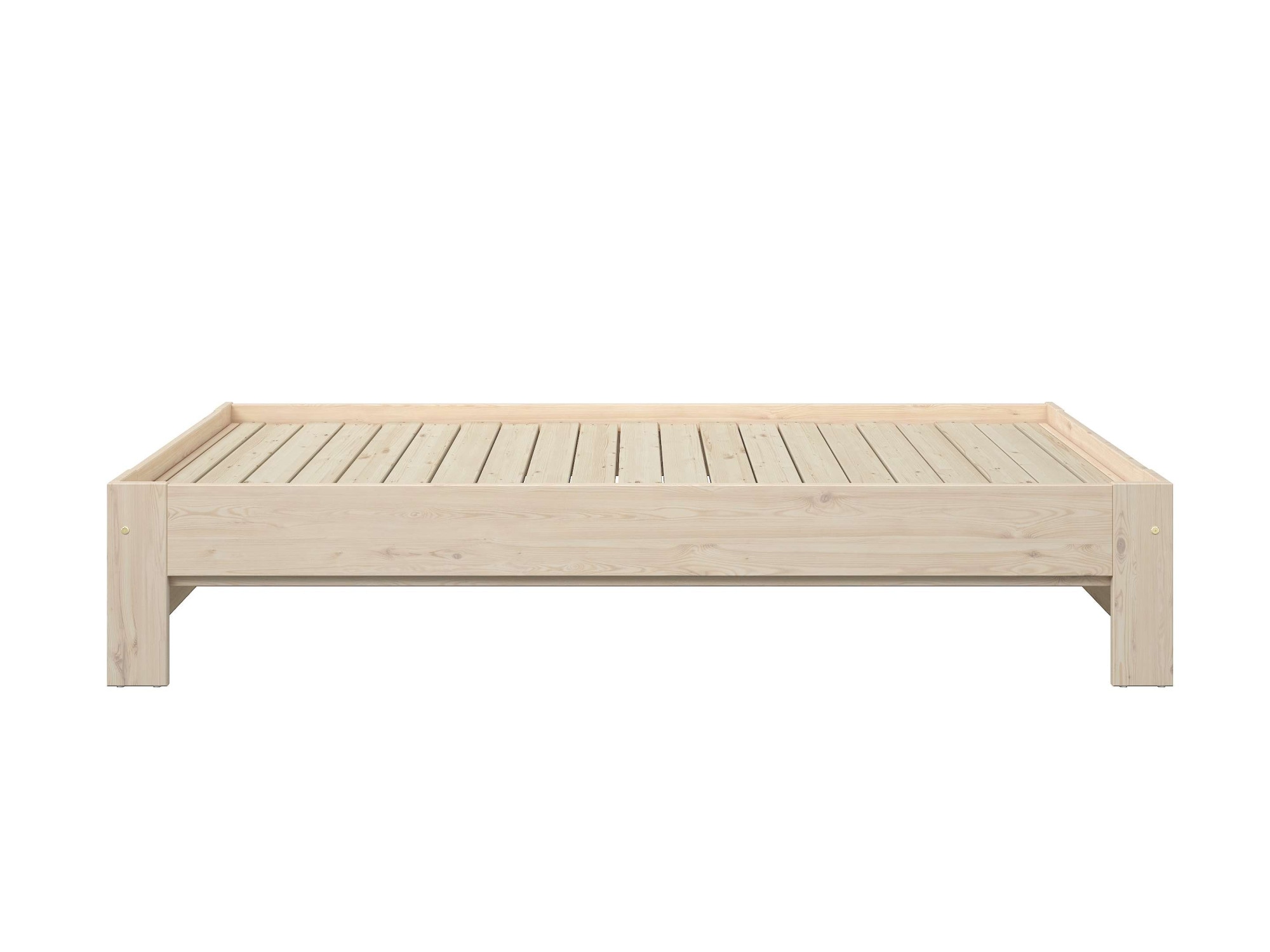 Home affaire Massivholzbett »Imme, ausziehbar 90cm-180cm, ideal für Schlafbesuch, mit Lattenrost« Liegefläche 2x 90x200cm,  Massive Kiefer, Schubkasten optional, Belastbarkeit 180 KG