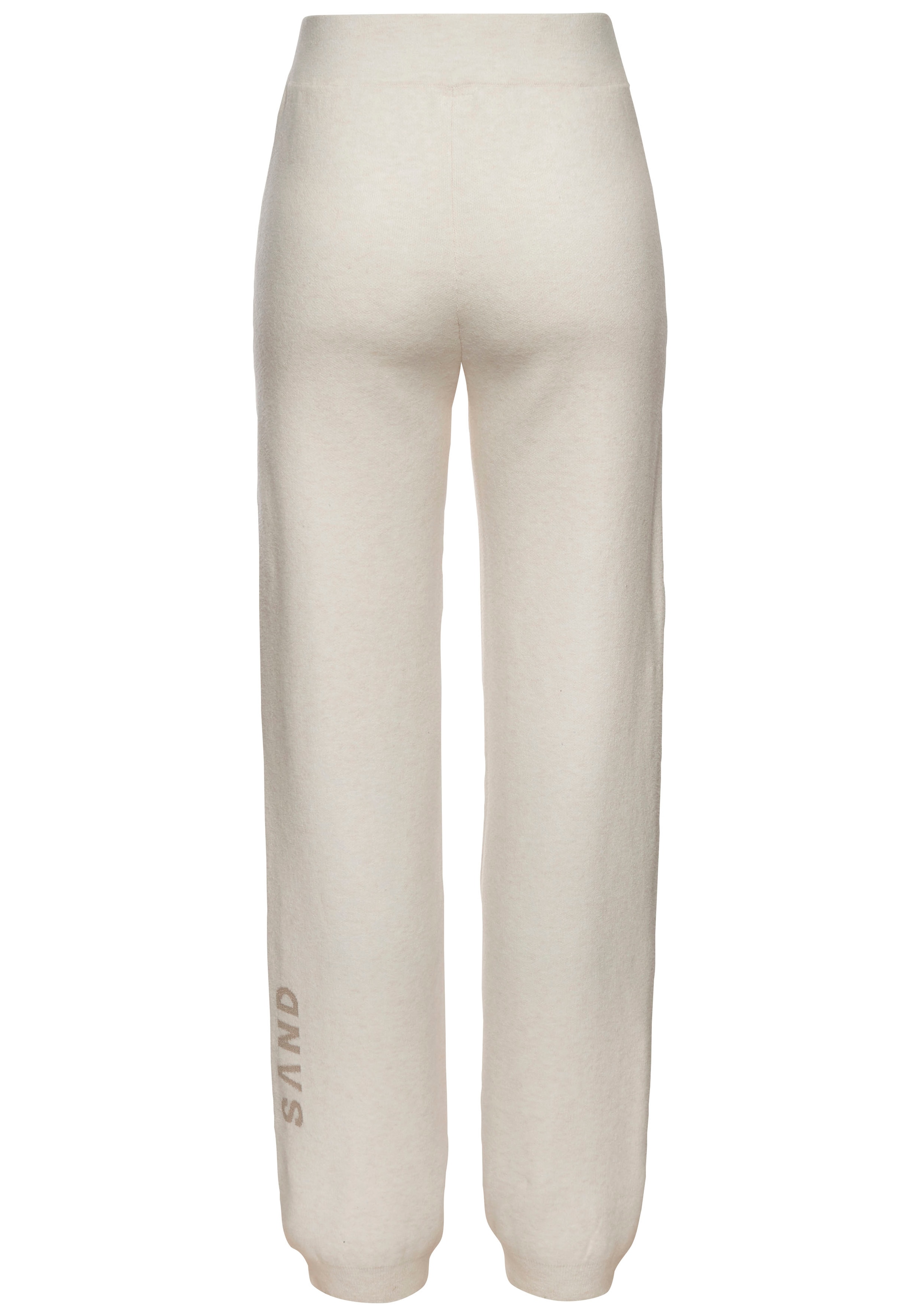Elbsand Strickhose  mit eingestricktem Logo, aus hochwertigen Feinstrick, Loungewear