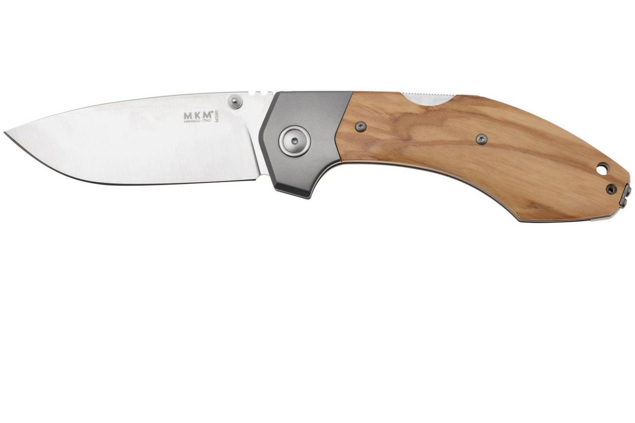 MKM Hero MK HR-OT Satin Olive wood, zakmes