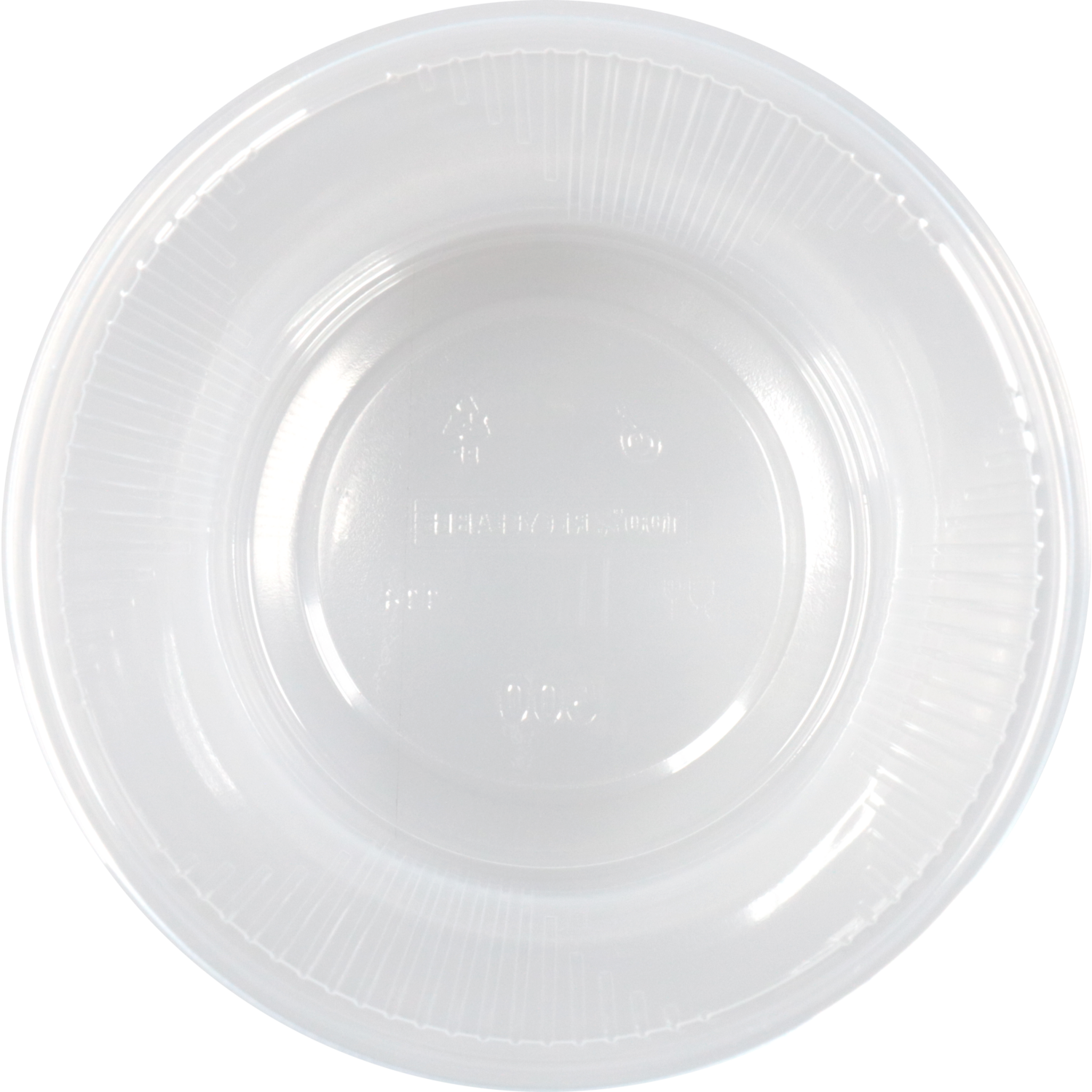 Bak, PP, 500ml, Ø101mm, 103mm, transparant