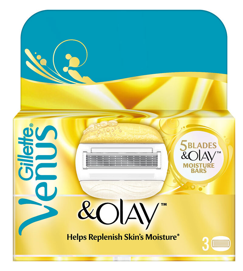 Venus & Olay Barberblader 3stk