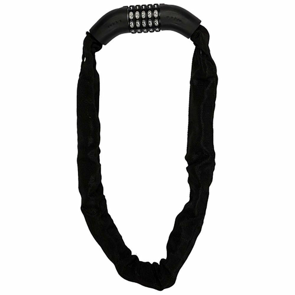Antivol chaine à code 5 chiffres (lot de 2)