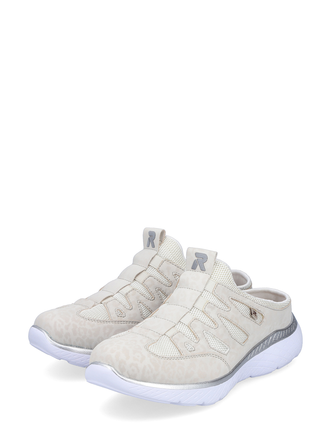 Rieker Leopard Slip-in Beige
